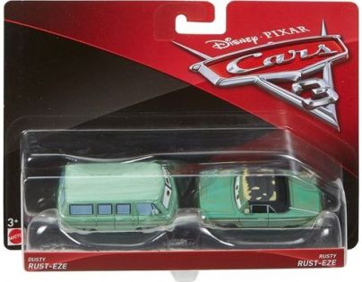 Mattel Cars 3 auta 2 ks Rusty a Dusty