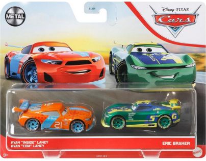 Mattel Cars 3 auta 2 ks Ryan Inside Laney a Eric Braker