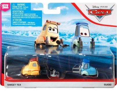 Mattel Cars 3 auta 2 ks Sweet Tea a Guido