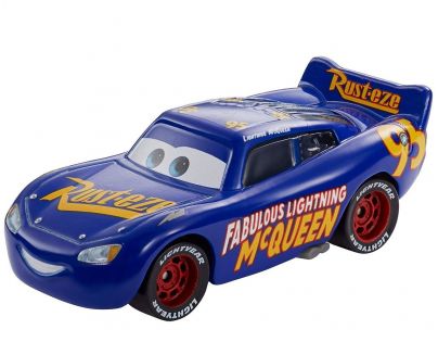 Mattel Cars 3 Auta Lightning McQueen modrý