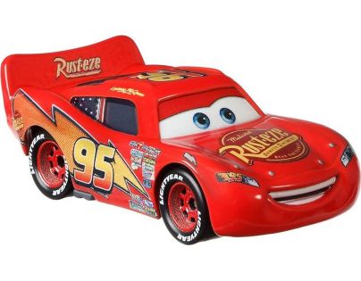 Mattel Cars 3 Auta Lightning McQueen With Rusteze Sign