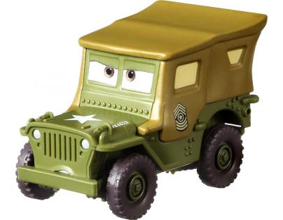 Mattel Cars 3 Auta Sarge military