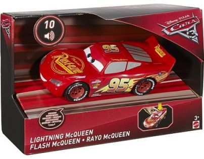 Mattel Cars 3 auto se světly a zvuky Lightning McQeen