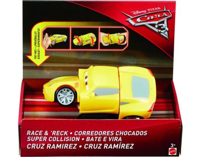 Mattel Cars 3 Bourací auto Cruz Ramirez