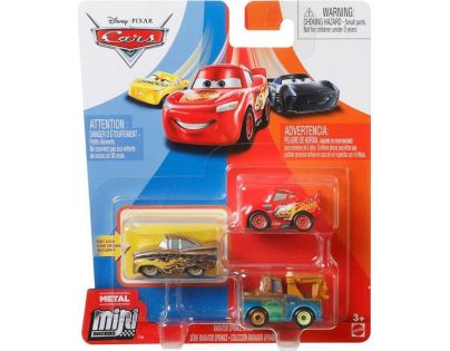 Mattel Cars 3 mini auta metal 3ks Radiator Springs Series