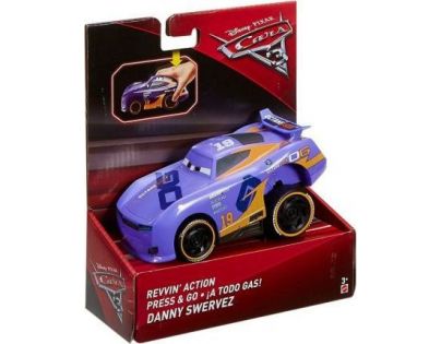 Mattel Cars 3 natahovací auta Danny Swervez