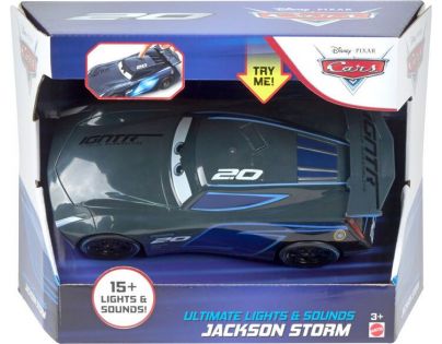 Mattel Cars 3 svítící závodní auta Jackson Storm