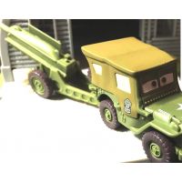 Mattel Cars 3 Velké auto Sarge with Cannon 2