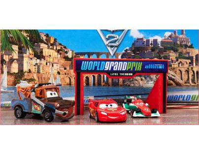 Mattel Cars 2 Kolekce z filmu 5 ks