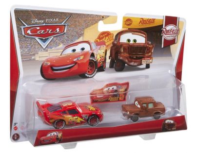 Mattel Cars 2 Autíčka 2ks - McQueen a Fred