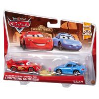Mattel Cars 2 Autíčka 2ks - McQueen a Sally 2