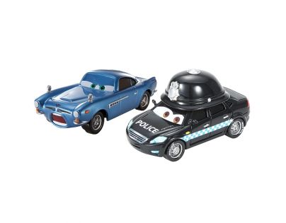 Mattel Cars 2 Autíčka 2ks - Speedcheck a Finn McMissile