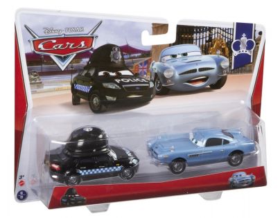 Mattel Cars 2 Autíčka 2ks - Speedcheck a Finn McMissile