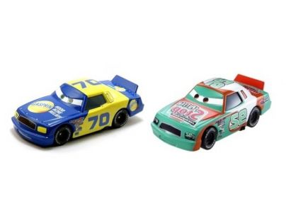 Mattel Cars 2 Autíčka 2ks - Sputter Stop a Gasprin