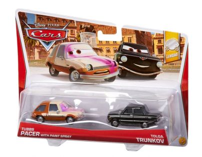 Mattel Cars 2 Autíčka 2ks - Tubbs Pacer a Tolga Trunkov
