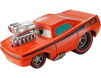 Mattel Cars natahovací autíčko oranžový