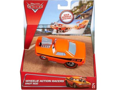 Mattel Cars natahovací autíčko oranžový