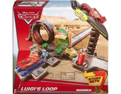 Mattel Cars Set Kardanová Lhota - Luigi's Loop