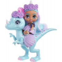 Mattel Cave Club panenka dino se zvířátkem Unicorn Tot a Dino 2