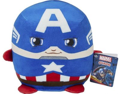 Mattel Cuutopia Plyšák Capitan America 12 cm