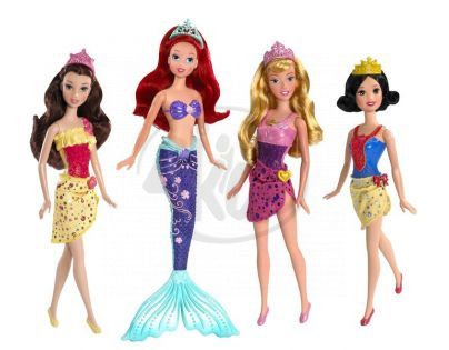 Koupelová kráska Mattel M3229 - Sněhurka s tužkou