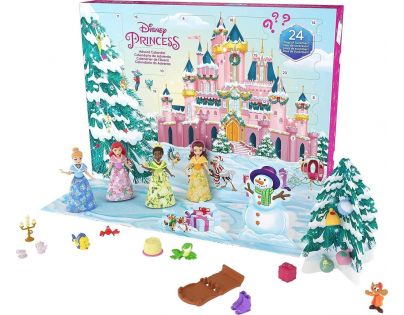 Mattel Disney Princess Adventní kalendář s malými panenkami 2023