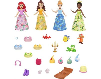 Mattel Disney Princess Adventní kalendář s malými panenkami 2023