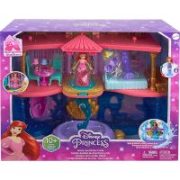 Mattel Disney Princess Malá panenka Ariel a královský zámek 6