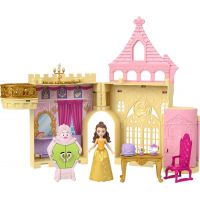 Mattel Disney Princess Malá panenka Bella a magická překvapení herní set