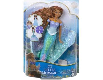 Mattel Disney Princess panenka Malá mořská víla s kouzelnou proměnou
