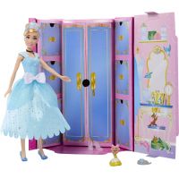 Mattel Disney Princess Panenka s královskými šaty a doplňky Popelka JCR96 2