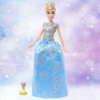 Mattel Disney Princess Panenka s královskými šaty a doplňky Popelka JCR96 6