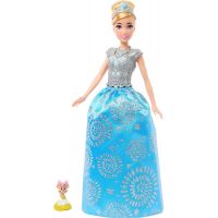 Mattel Disney Princess Panenka s královskými šaty a doplňky Popelka 4