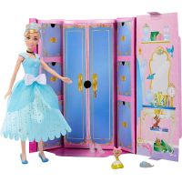 Mattel Disney Princess Panenka s královskými šaty a doplňky Popelka 2