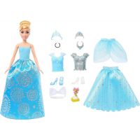Mattel Disney Princess Panenka s královskými šaty a doplňky Popelka 3