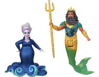 Mattel Disney Princess Sada 6 ks Malých panenek: Malá mořská víla s kamarády HLX19