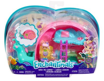 Mattel Enchantimals brouček a šnekomobil
