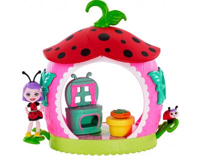 Mattel Enchantimals brouček s domečkem Teeny Kitchen FXM98