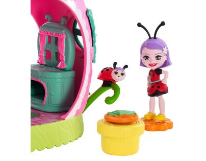 Mattel Enchantimals brouček s domečkem Teeny Kitchen FXM98
