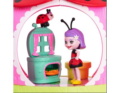 Mattel Enchantimals brouček s domečkem Teeny Kitchen FXM98