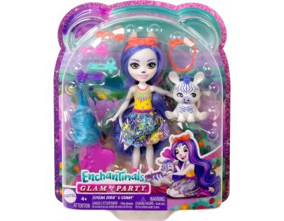 Mattel Enchantimals Deluxe panenka Zemirah Zebrová