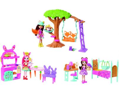 Mattel Enchantimals Domácí pohoda na zahradě