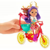 Mattel Enchantimals herní set na kolech koloušek 3