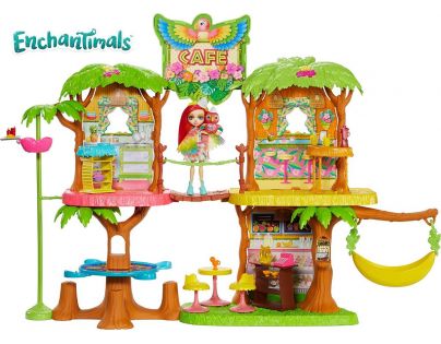 Mattel Enchantimals kavárna v džungli