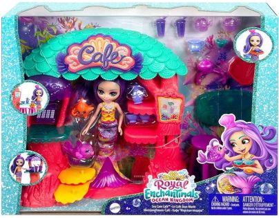 Mattel Enchantimals Mořské království kavárna herní set