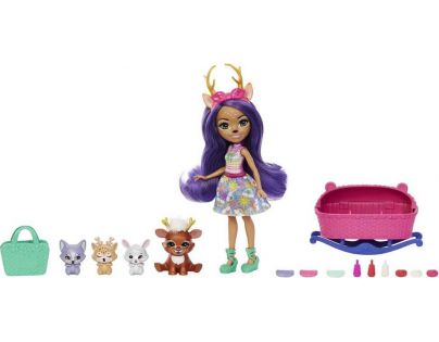 Mattel Enchantimals Panenka a miminka Danessa Jelínková 15 cm