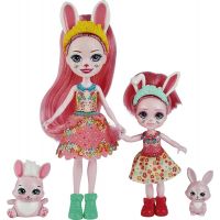 Mattel Enchantimals panenka a setřička Bree Bunny a Twist