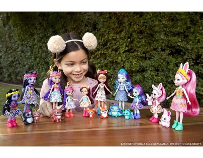 Mattel Enchantimals Panenka a setřička Danessa Deer a Sprint