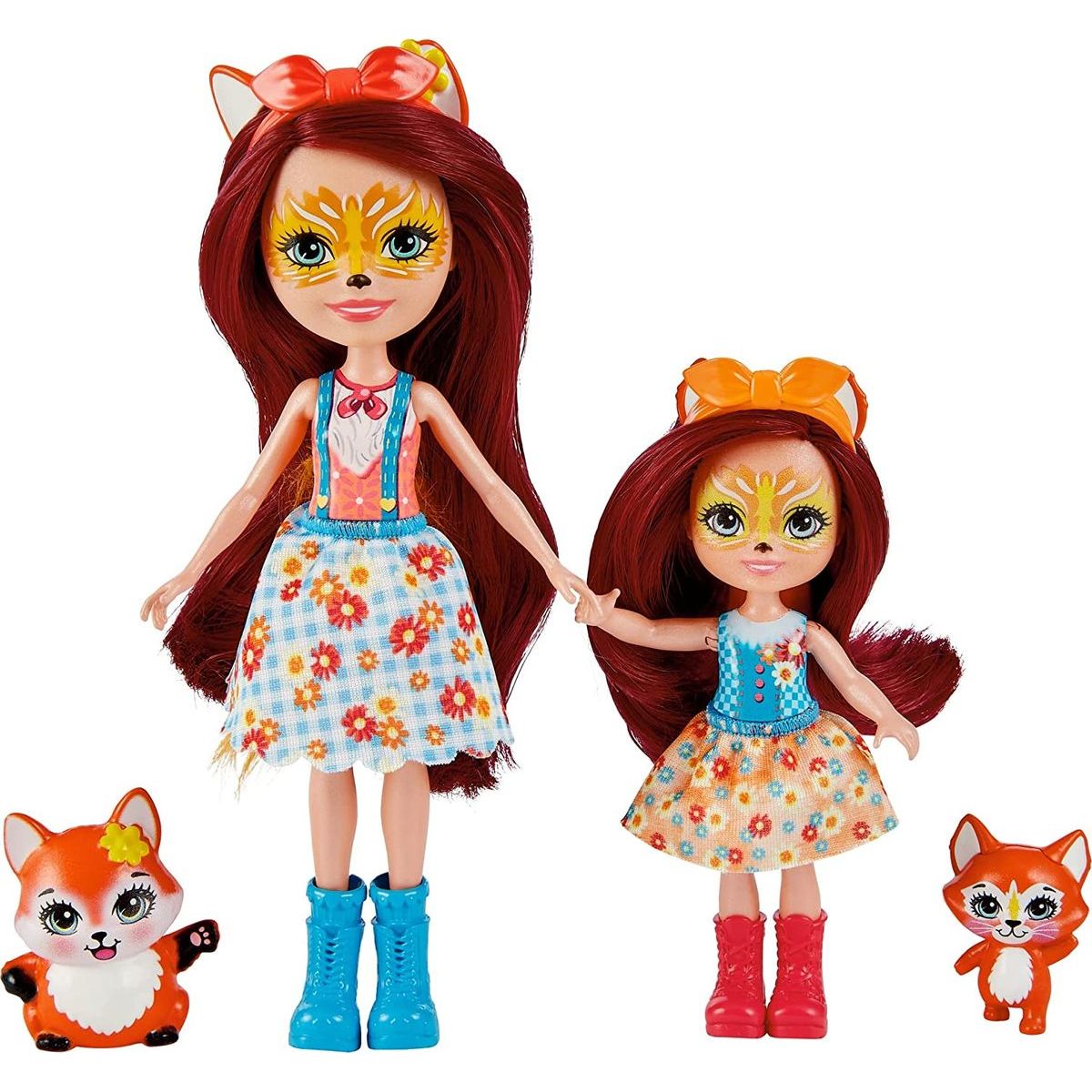 Mattel Enchantimals panenka a setřička Felicity Fox a Flick