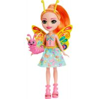 Mattel Enchantimals panenka a zvířátko Belisse Motýlková a Dart 15 cm 2